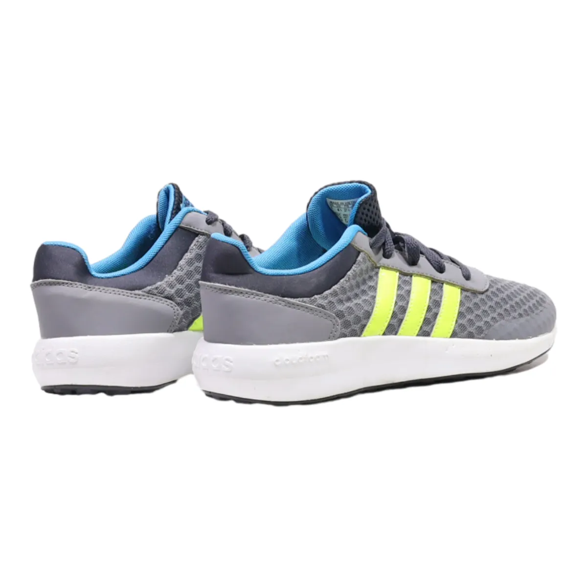 ADIDAS Cloudfoam Race Sneaker Trainers Grey Synthetic Womens UK 4.5