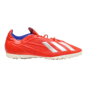 ADIDAS Football Low Top Trainers Red Leather Mens UK 9