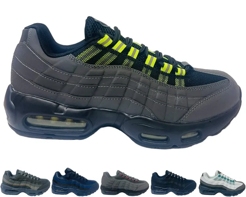 Air Cushioned Sports Lace Up Trainers