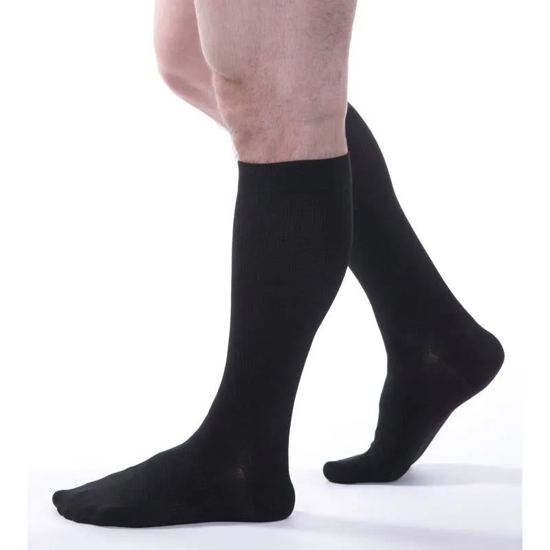 Allegro Essential Men's Ribbed Knee High 20-30 mmHg #102