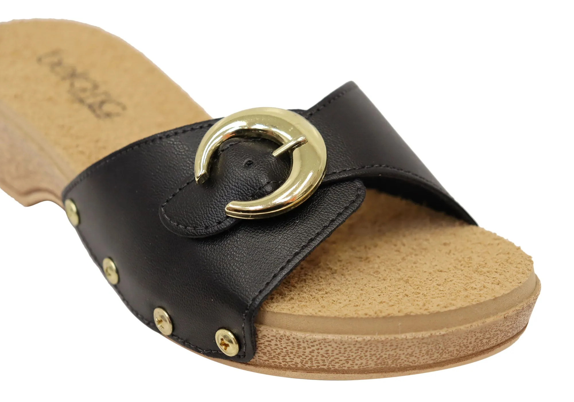 Beira Rio Conforto Aniya Womens Slides Sandals Made In Brazil