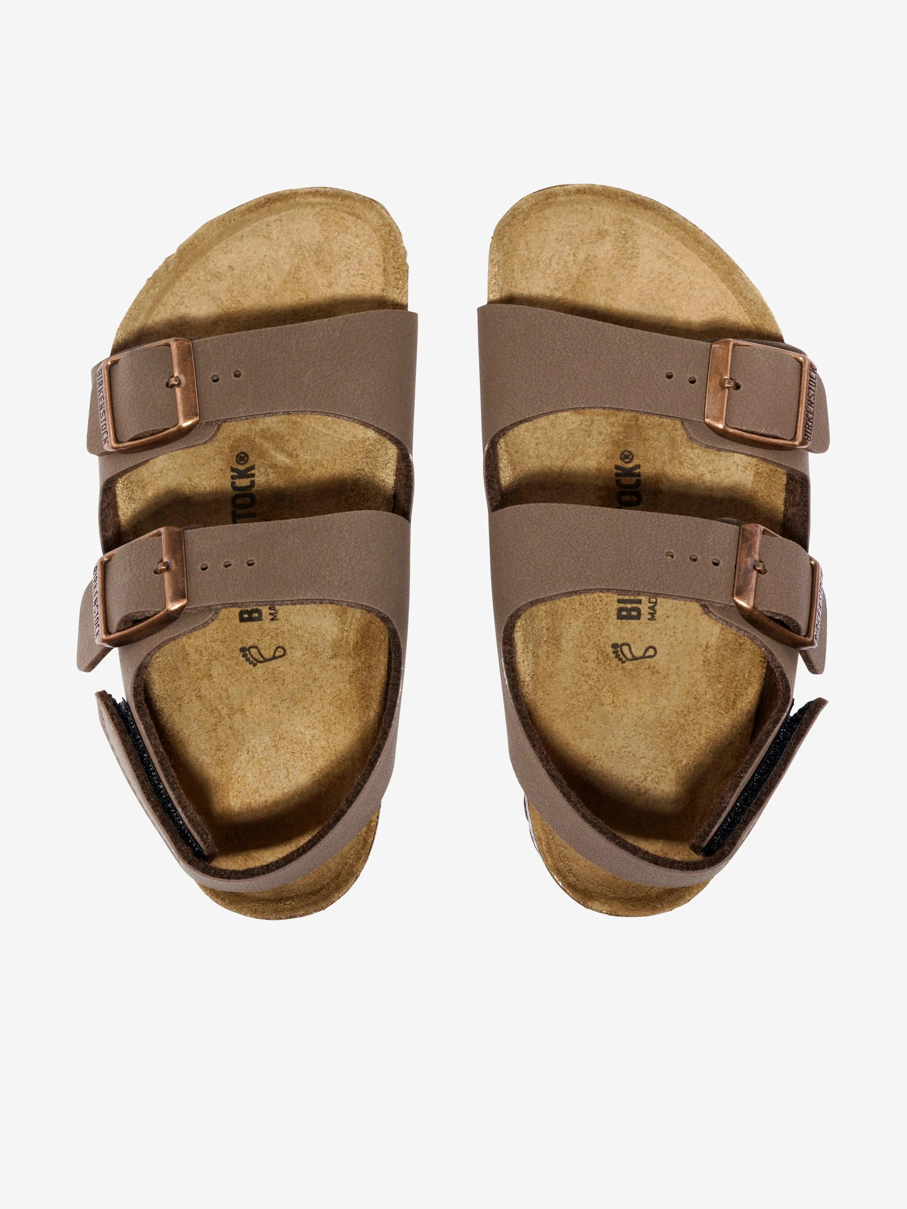 BIRKENSTOCK Boys Milano Sandals in Brown