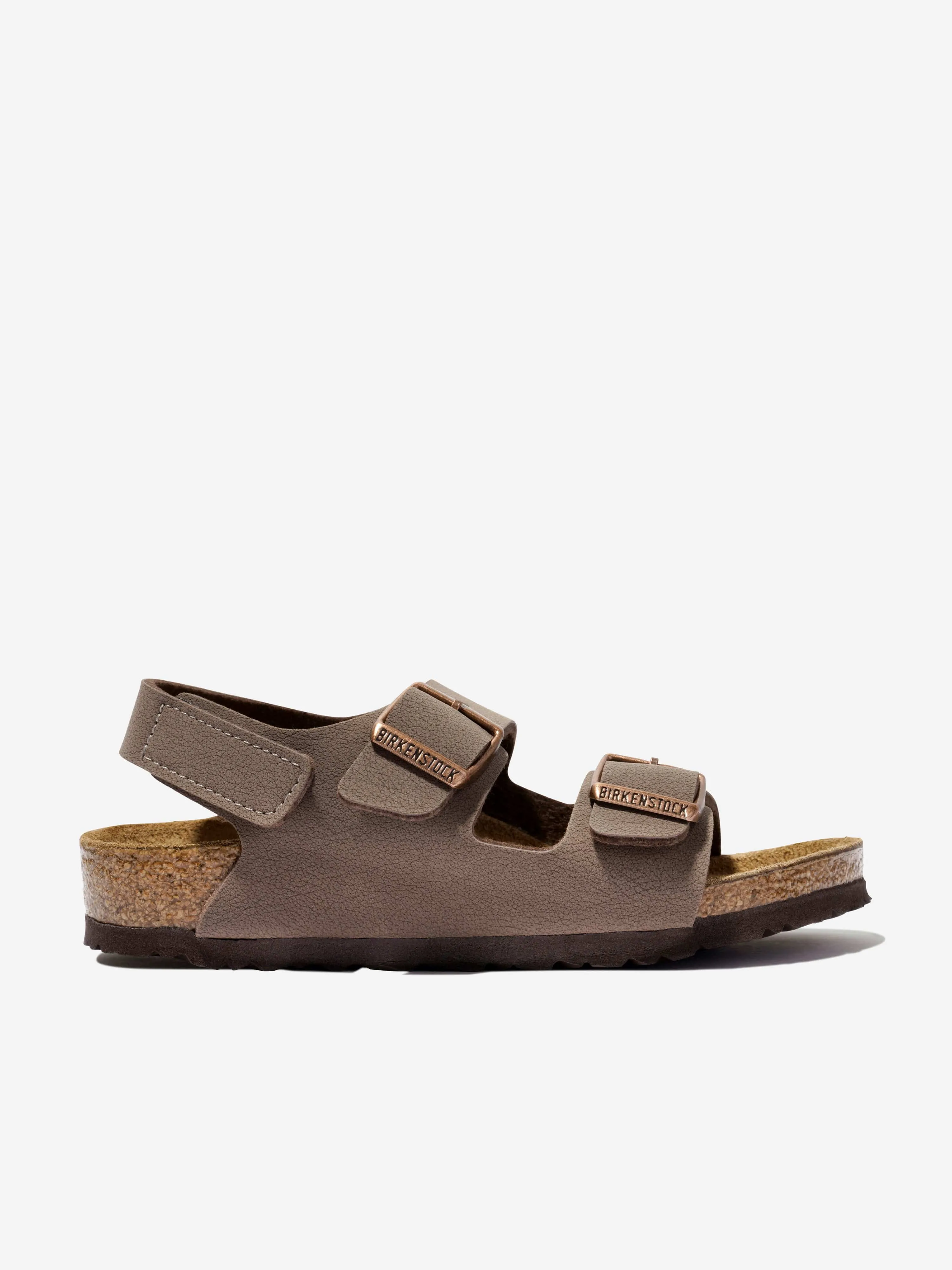 BIRKENSTOCK Boys Milano Sandals in Brown