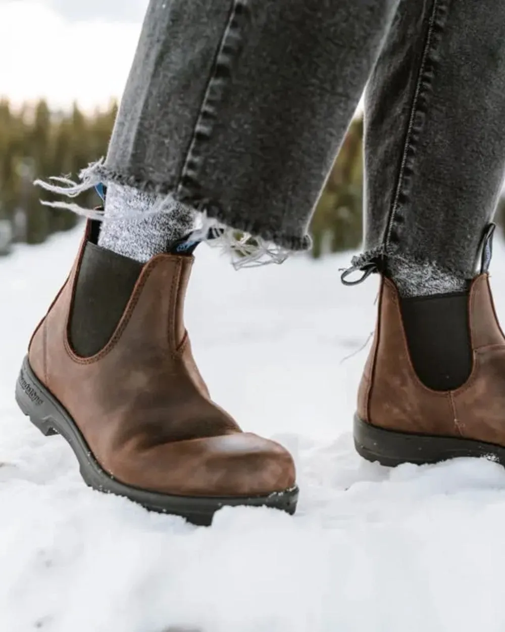 Blundstone 1477 Antique Brown Waterproof Boots