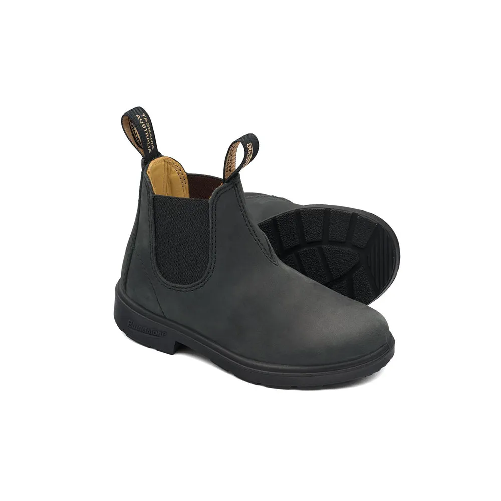 Blundstone Rustic Black Kids' Boot