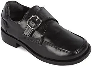 Classic Black Boys School Uniform Shoes Little Kid Size 1 Pair of Shoes