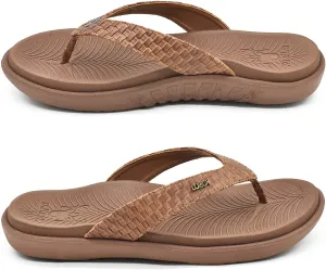 Comfortable Yoga Comfort Mocha Slip On Sandals