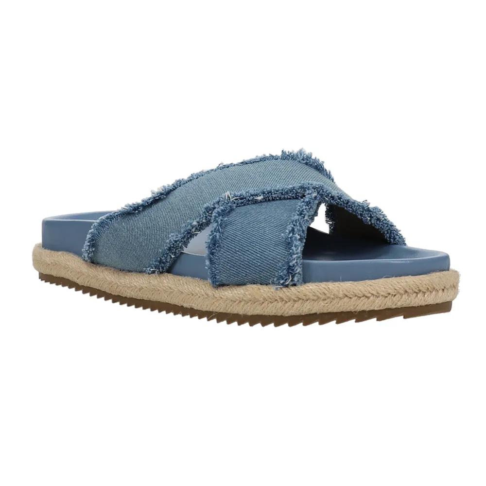 Courtney Espadrille Slide Sandals