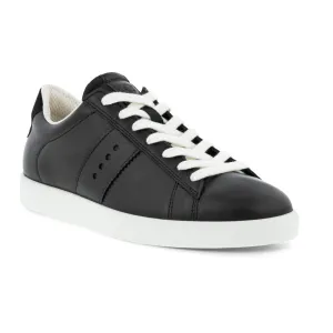 ECCO Street Lite W Retro Sneaker (Women) - Black/Black