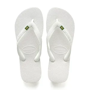 Havaianas Unisex Brazil Sandals White