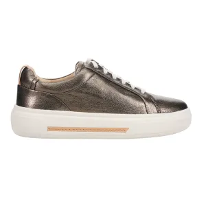 Hollyhock Walk Metallic Platform Lace Up Sneakers