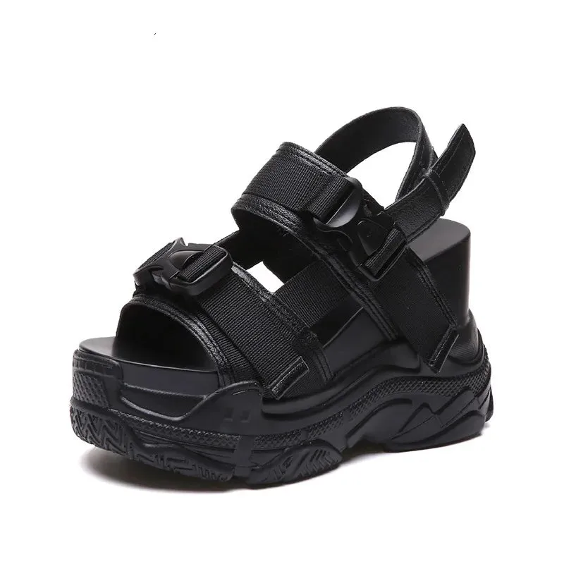 Joskaa 2024 New Chunky Platform Sandals Women