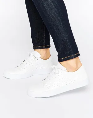 Leather White Trainers