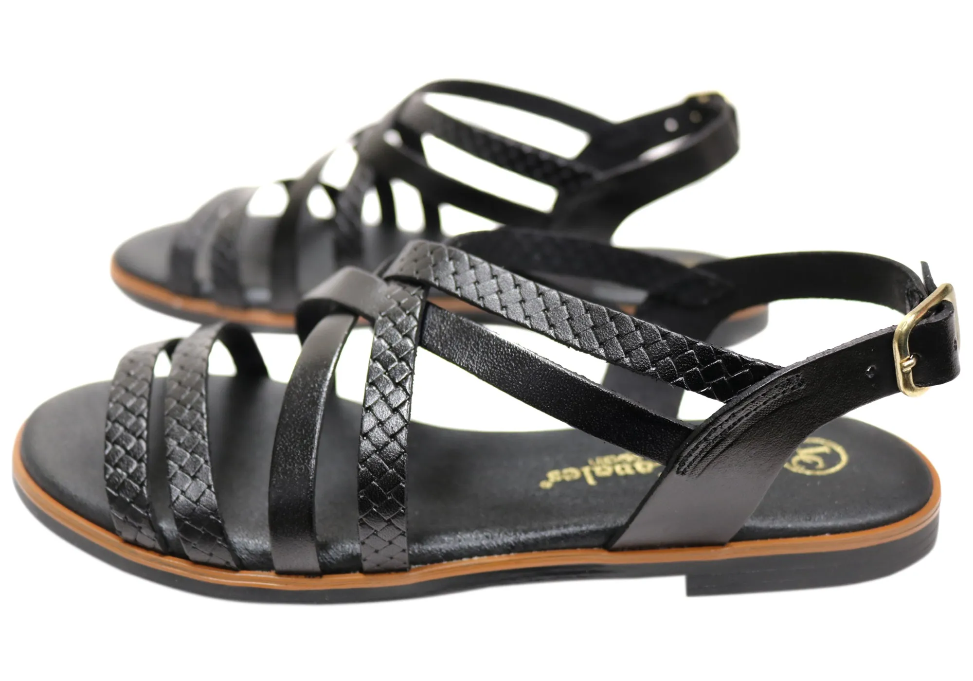 Lola Canales Amaze Womens Comfortable Leather Sandals Made In Spain