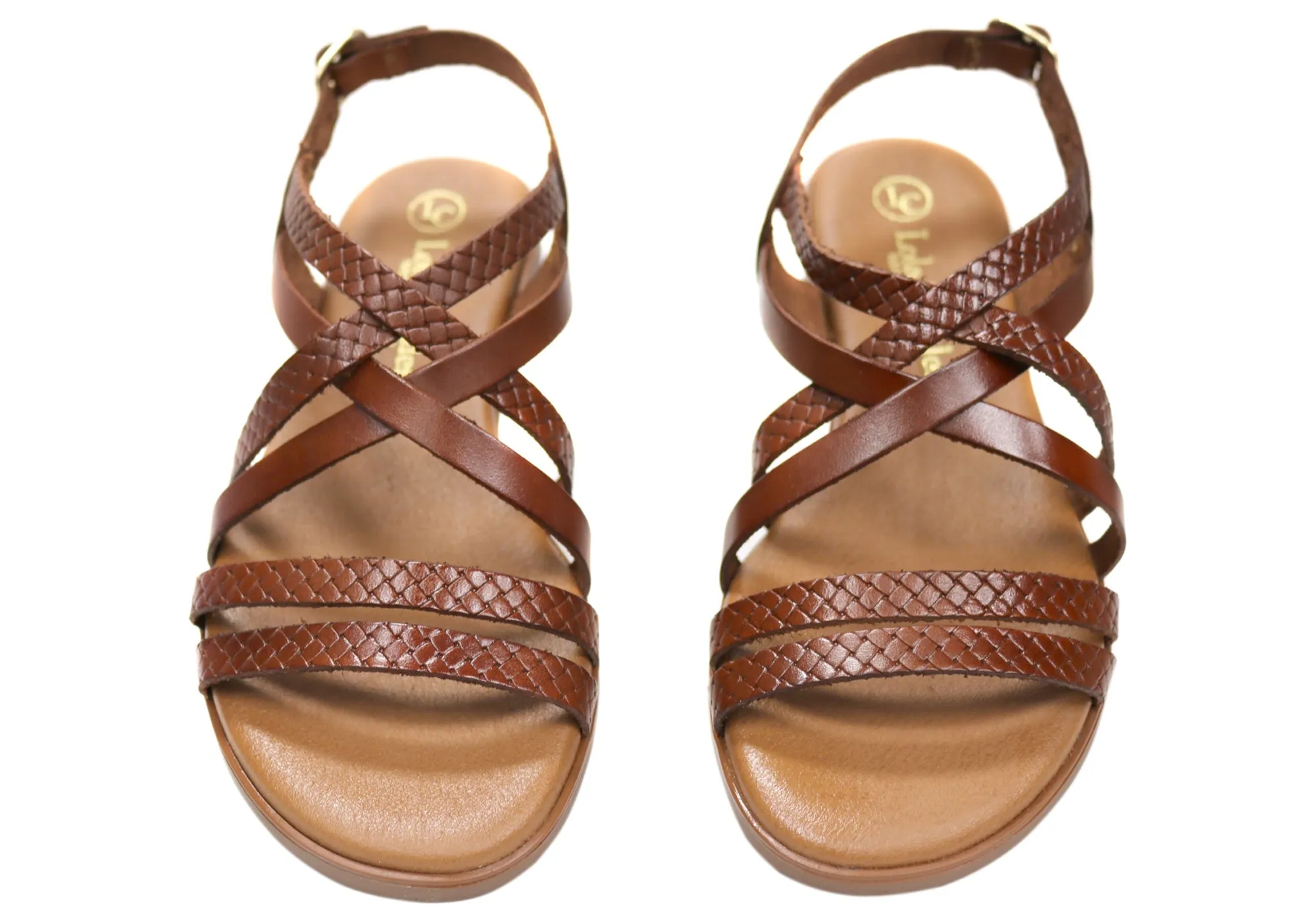 Lola Canales Amaze Womens Comfortable Leather Sandals Made In Spain