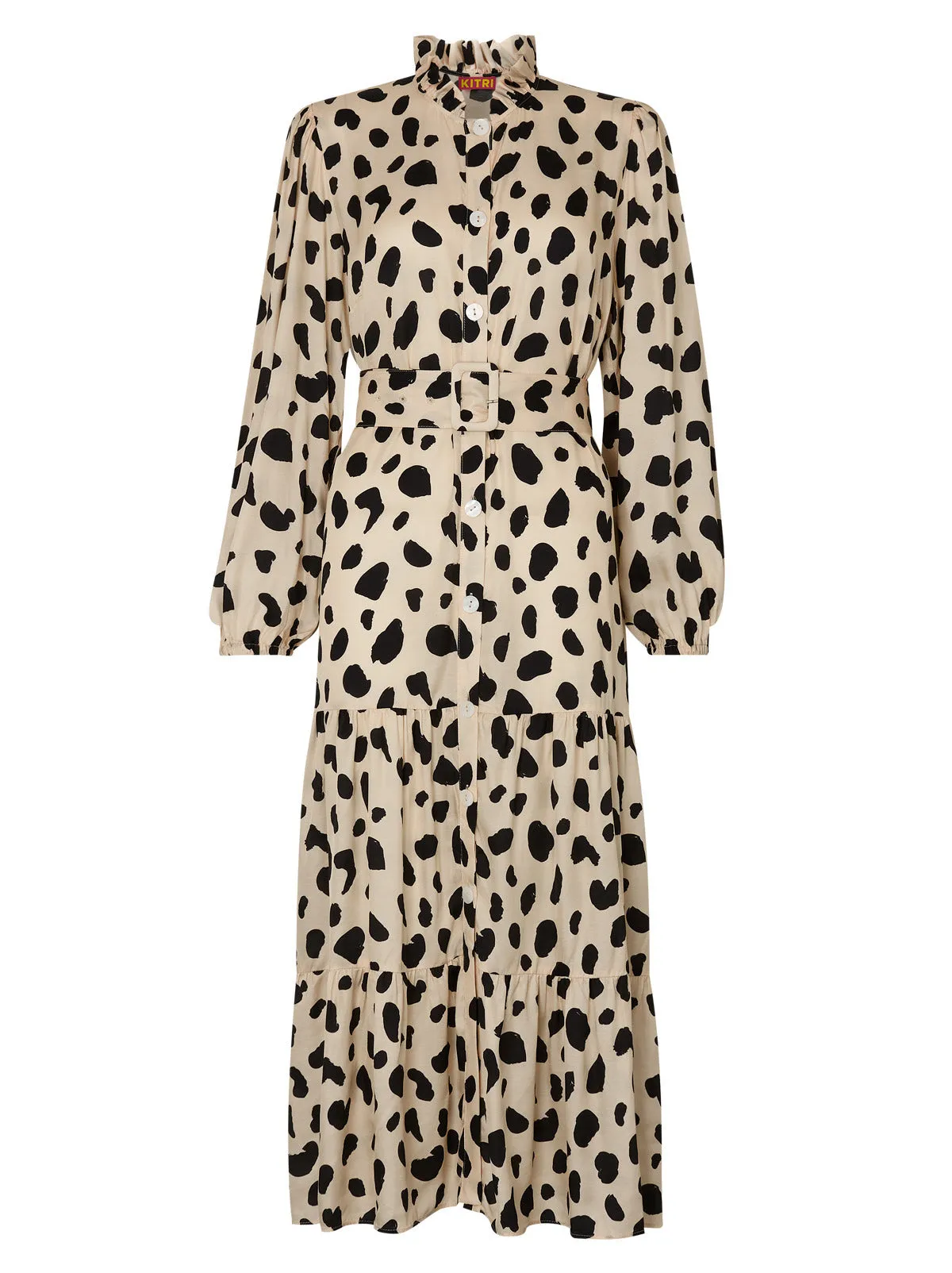 Lori Animal Spot Shirt Dress