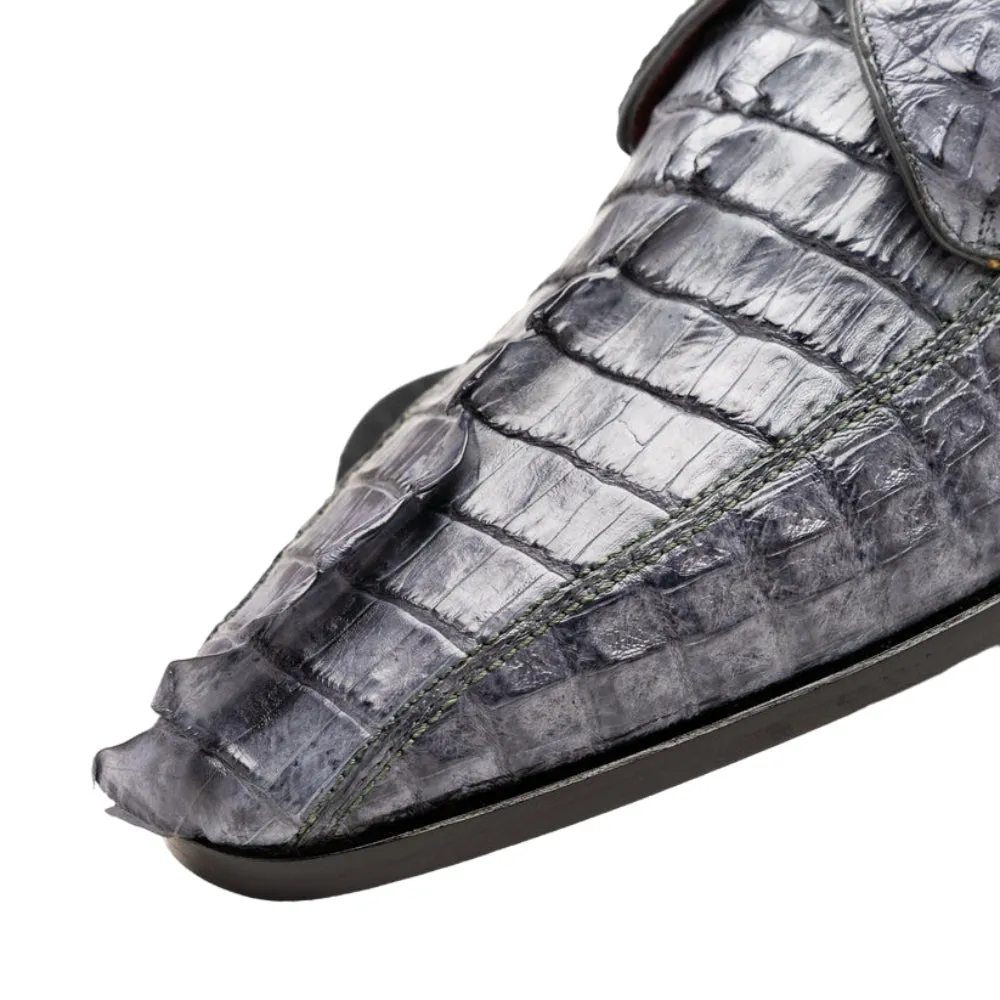 Marco Di Milano Cancun Caiman Fuscus and Leather New Gray