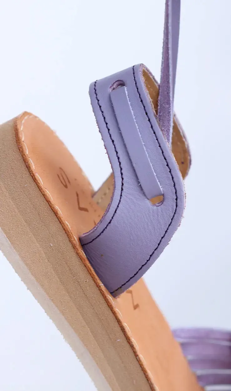 MEXAS Jacaranda Leather Sandals