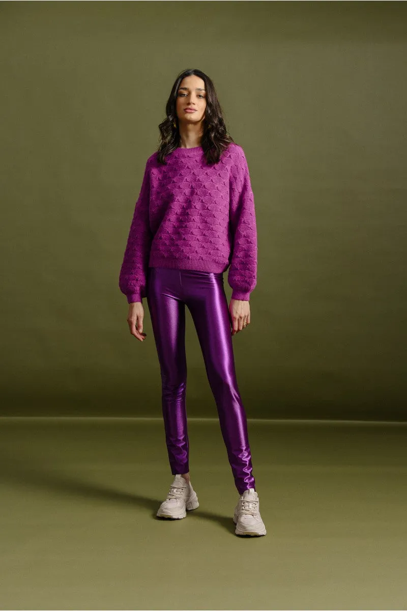 Molly Bracken Purple Sweater