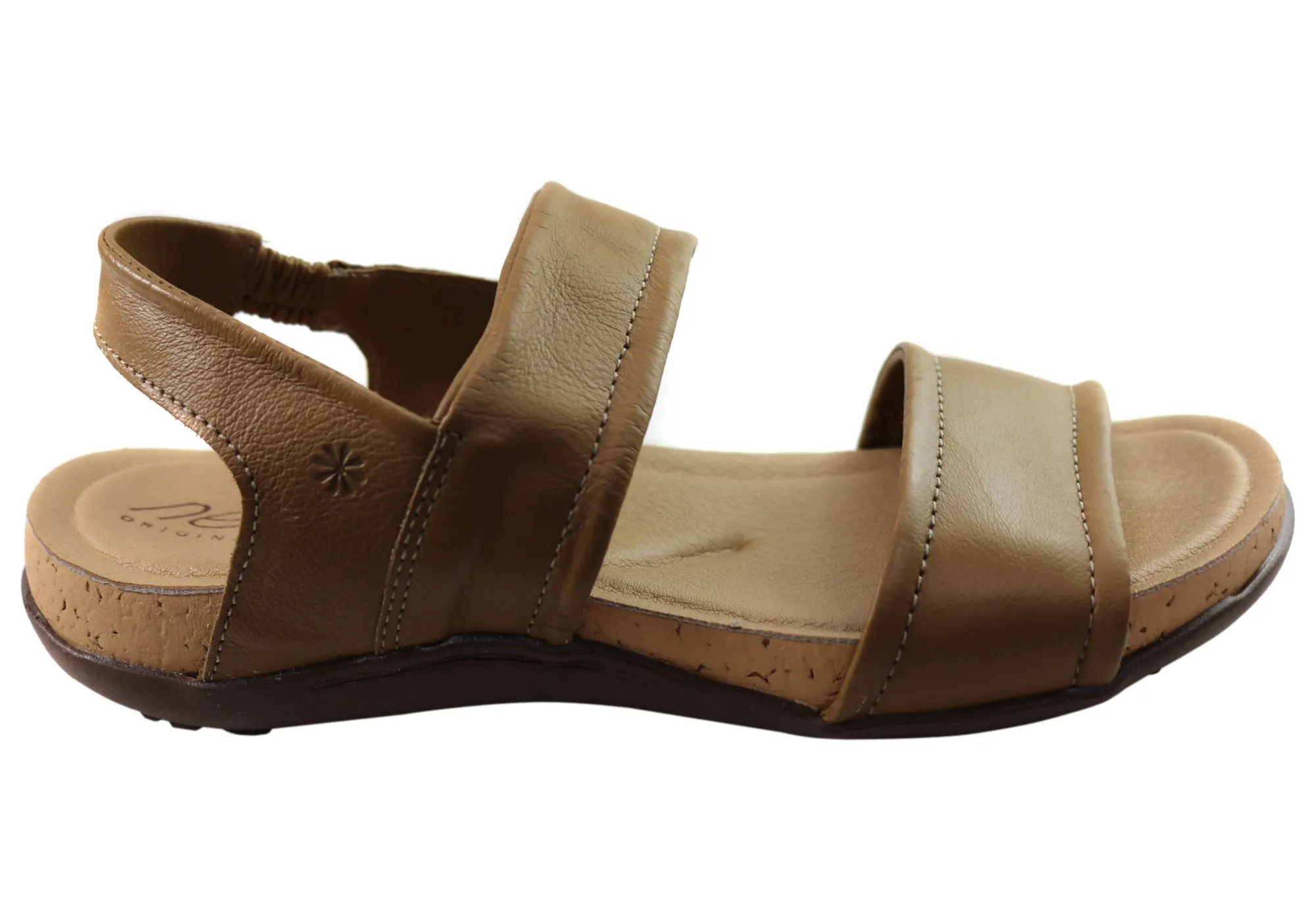 New Face Echo Womens Comfortable Leather Sandals Made In Brazil