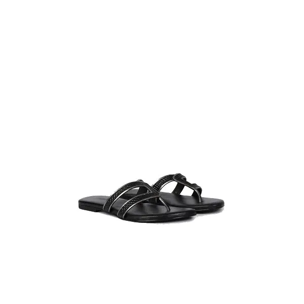 Nina Women's Magazine Leather Modern Style Sandals