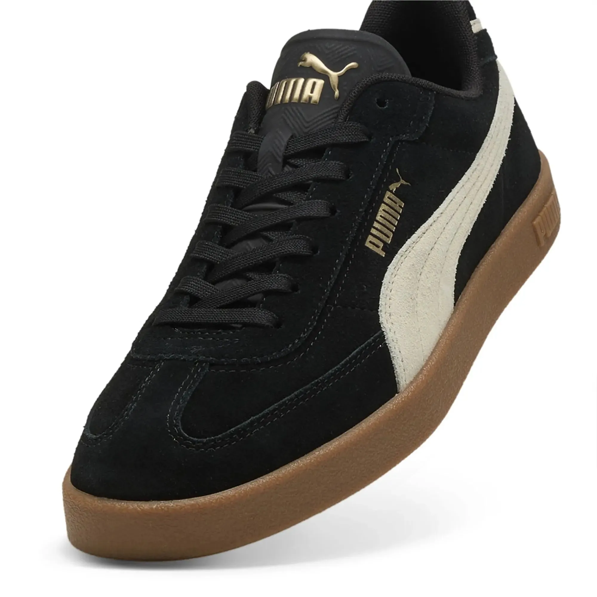 PUMA CLUB II ERA SUEDE - BLACK/ALPINE SNOW/GUM