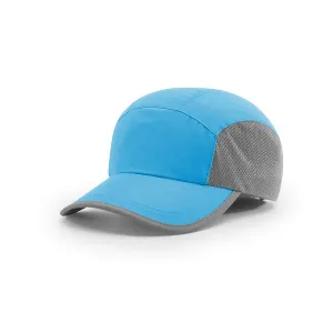 Richardson Sky Blue/Charcoal Lifestyle Active Mesh Panel Running Cap