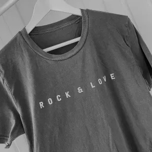 ROCK & LOVE vintage black boyfriend tee *new*