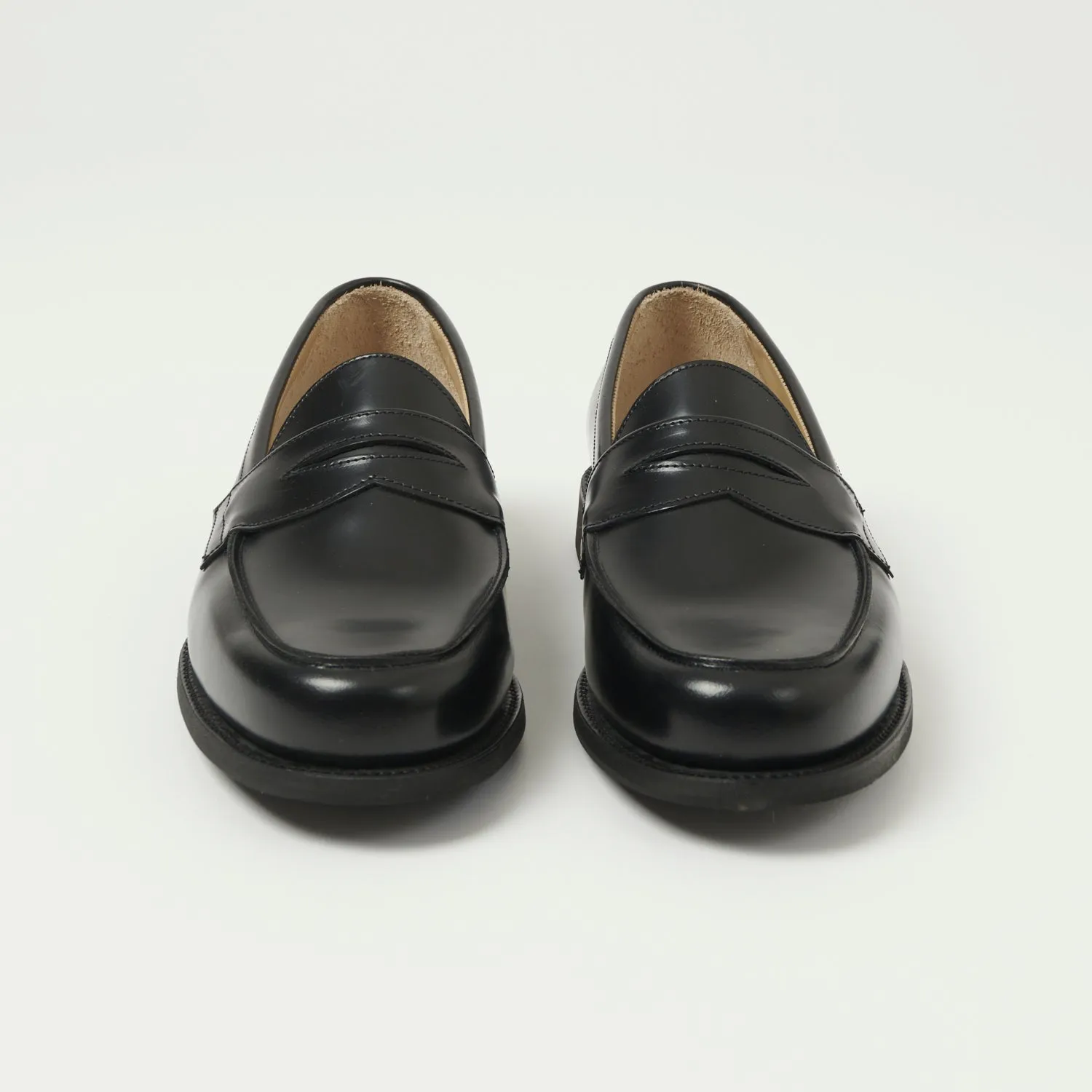 Sanders Butt Seam Loafer Shoe - Black