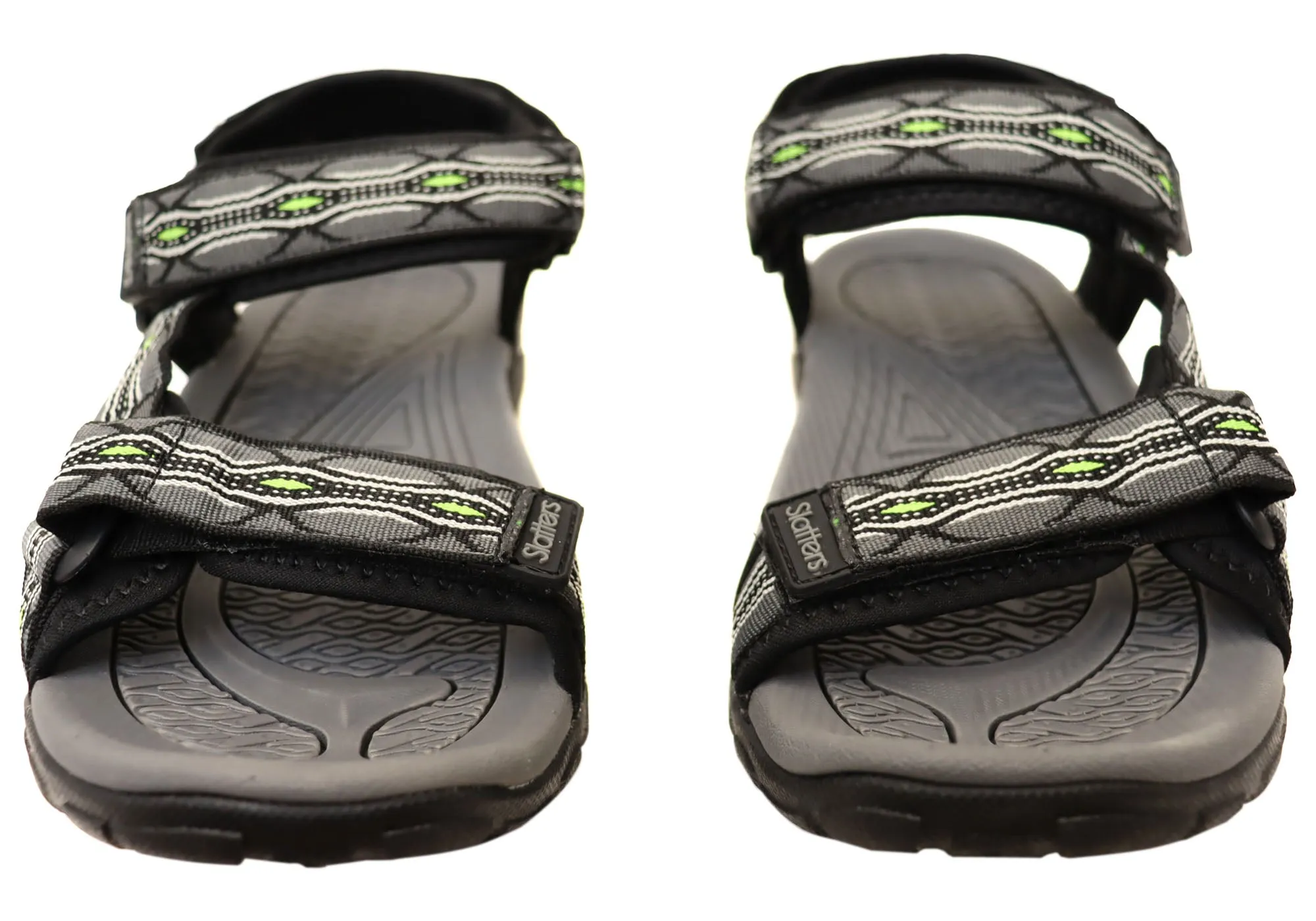 Slatters Breakwater Mens Comfortable Adjustable Sandals