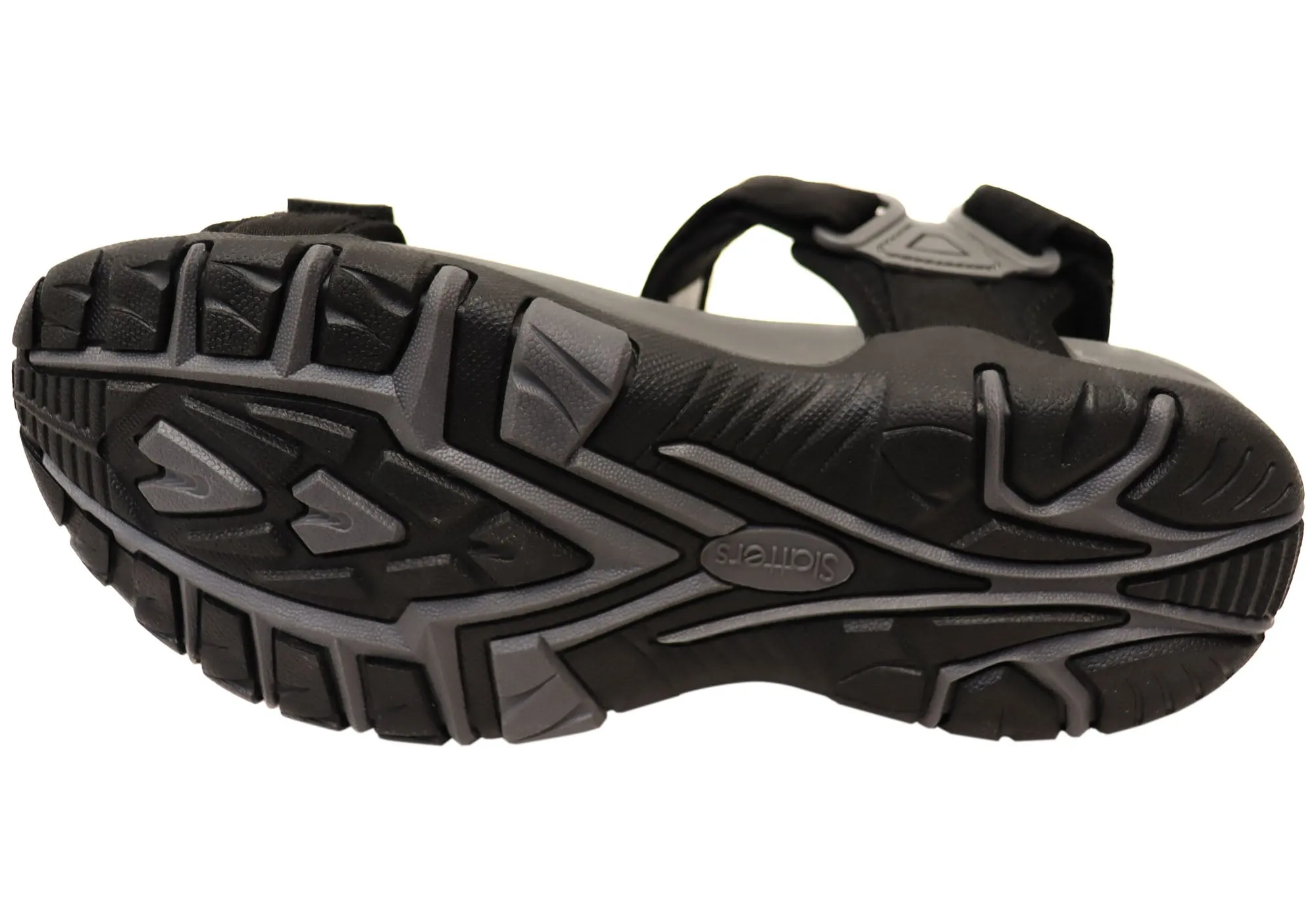 Slatters Breakwater Mens Comfortable Adjustable Sandals