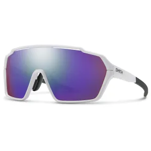 Smith Shift MAG Sunglasses White/ChromaPop Violet Mirror