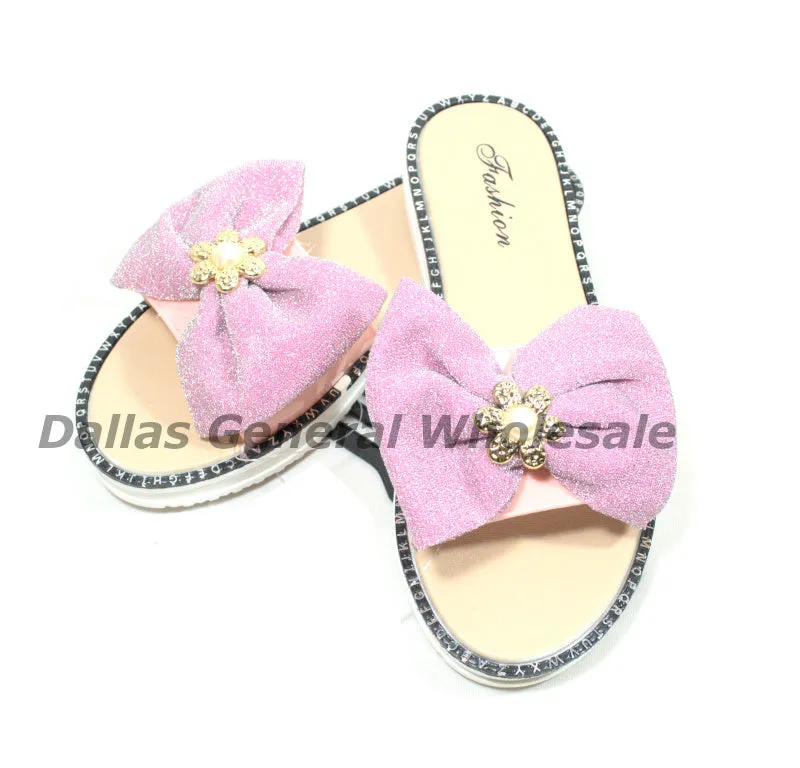 Women Cute Slip On PVC Sandals Wholesale